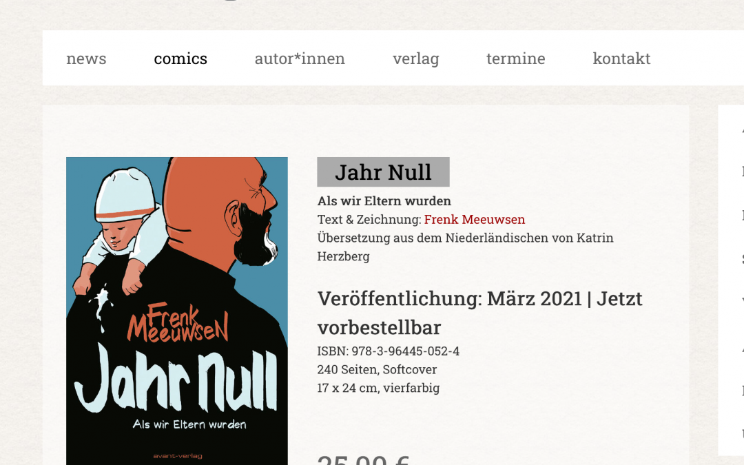 Jahr Null, Als wir Elter wurden